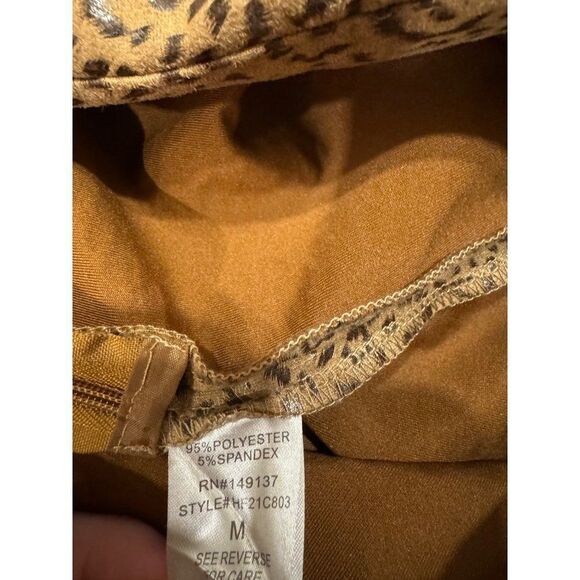 Cheetah Print Skort Short Medium EUC - Picture 6 of 7